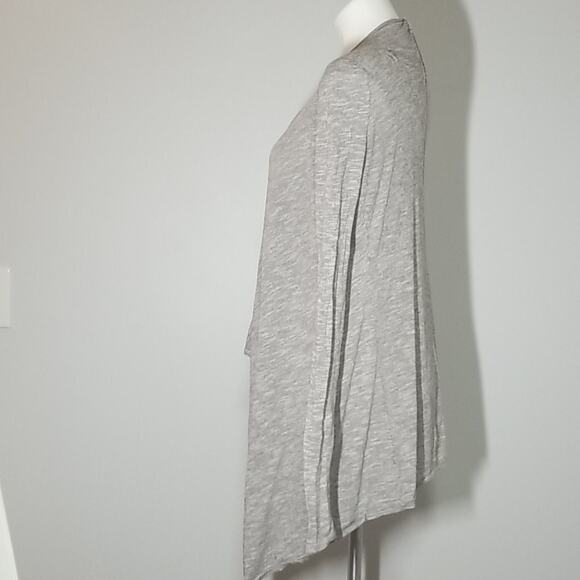 Lola by AFG Heather Grey Openfront Sweater Size small - Picture 3 of 7